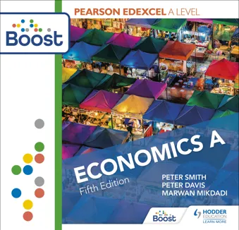 Pearson Edexcel A Level Economics Fifth Edition: Boost