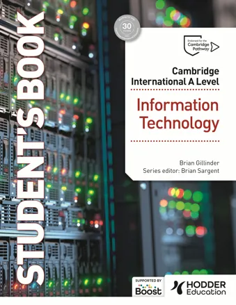 Cambridge International A Level Information Technology Boost eBook