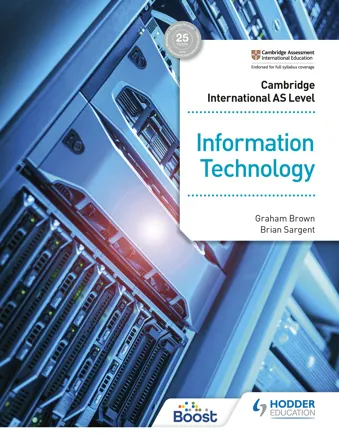 Cambridge International AS Level Information Technology Boost eBook