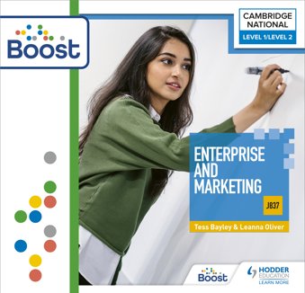 Cambridge National Level 1/Level 2 in Enterprise & Marketing (J837): Boost