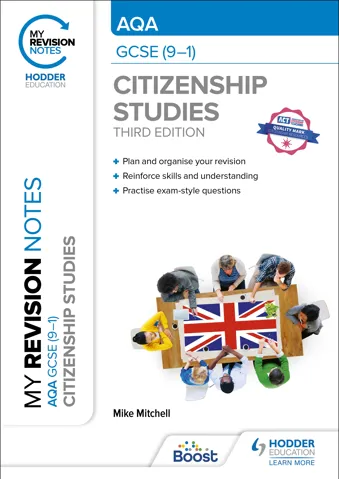 My Revision Notes: AQA GCSE (9-1) Citizenship Studies Third Edition