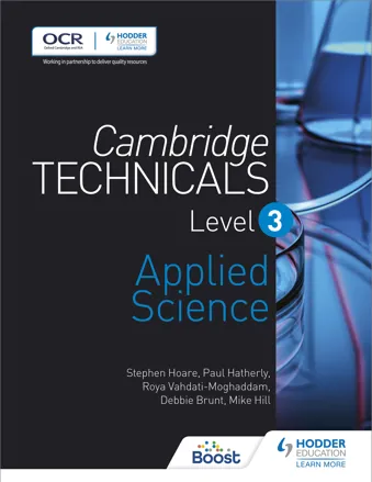 Cambridge Technicals Level 3 Applied Science Boost eBook