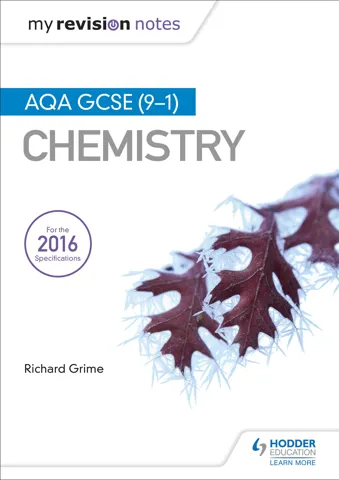 My Revision Notes: AQA GCSE (9-1) Chemistry