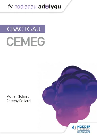 Fy Nodiadau Adolygu: CBAC TGAU Cemeg (My Revision Notes: WJEC GCSE Chemistry, Welsh-language Edition)