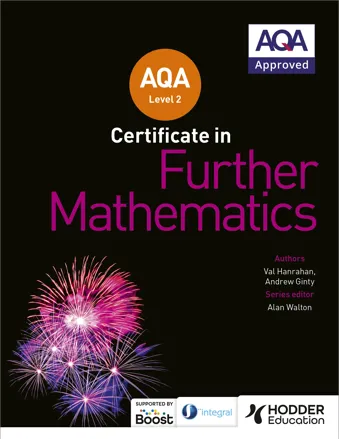 AQA Level 2 Certificate in Further Mathematics