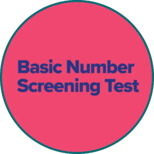 BNST logo in a pink circle with a teal rim