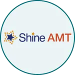 shine logo in circle