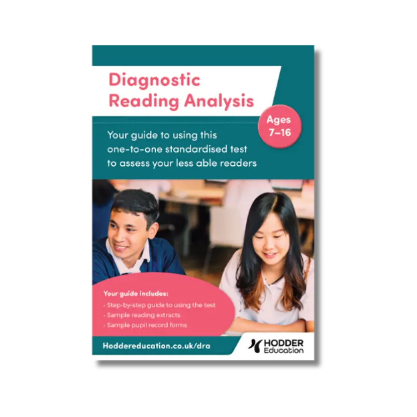 diagnostic reading analysis brochure cover