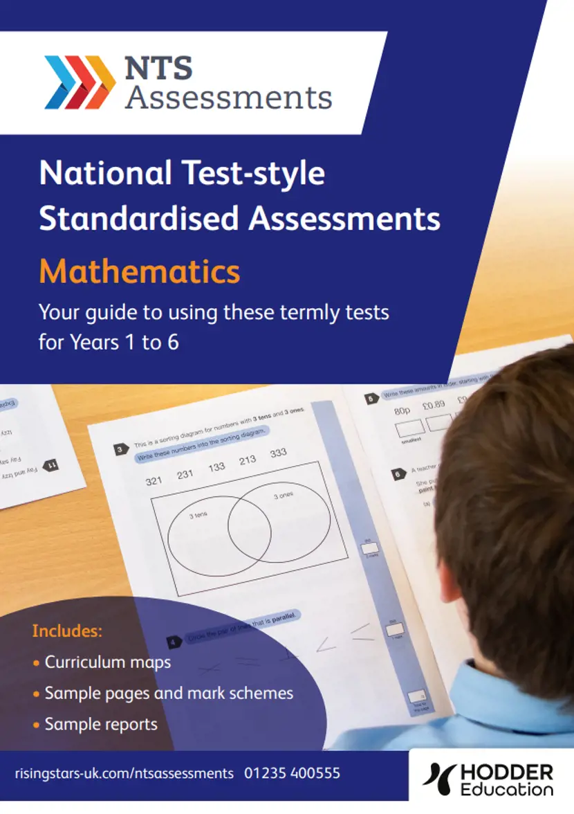 cover of NTS maths brochure